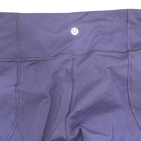 Women's‎ Lululemon Purple 23" Leggings Size 8 - Picture 3 of 7